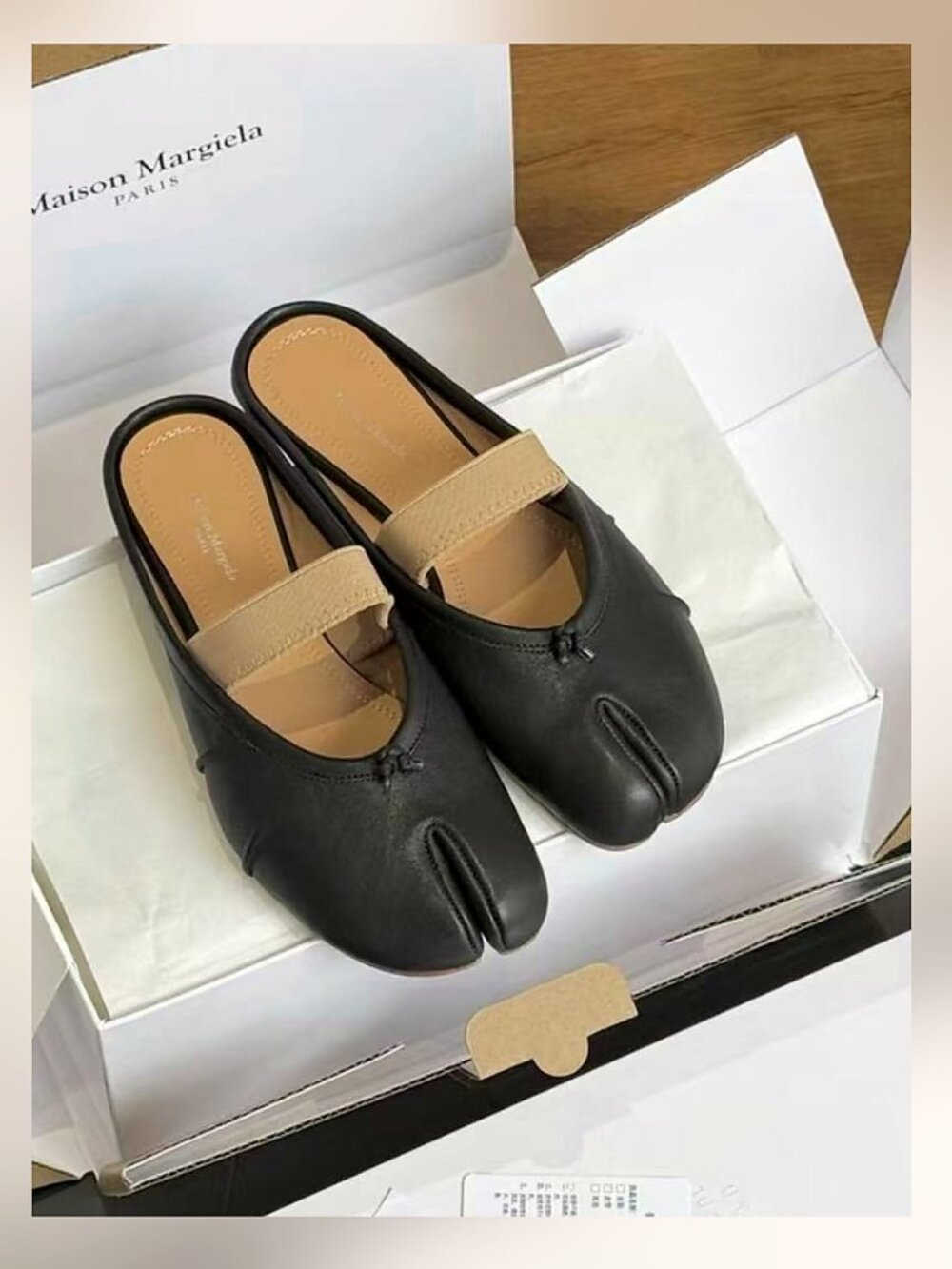 Maison Margiela Tabi Split-Toe Mule Slides